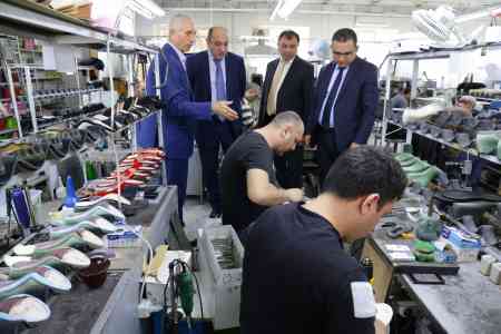 Suren Karayan visited Jenny company and got acquainted with activity  of the company